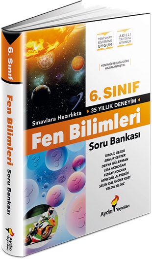 Aydın Yayınları 6. Sınıf Fen Bilimleri Soru Bankası